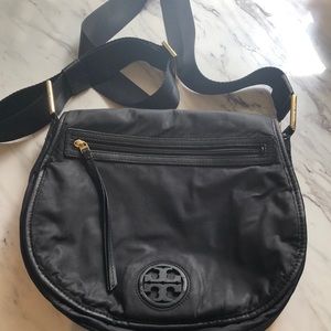 Authentic Tory Burch nylon crossbody purse